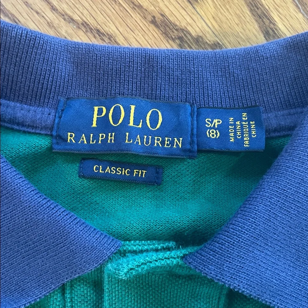 Boy’s Polo Ralph Lauren Long Sleeve Polo Shirt. Size Small. Excellent Condition.